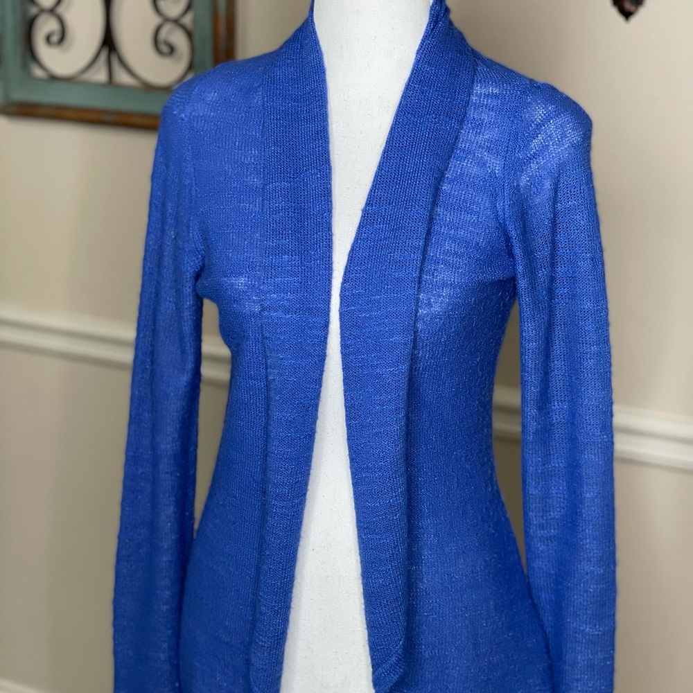 Lilly Pulitzer Sotheby Cardigan Iris Blue